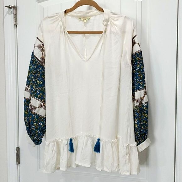 Anandas Collection Women’s Multicolored Boho Tunic Size: Medium - Picture 1 of 8